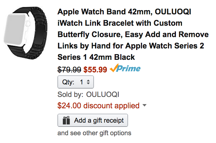 apple watch amazon band deals 2